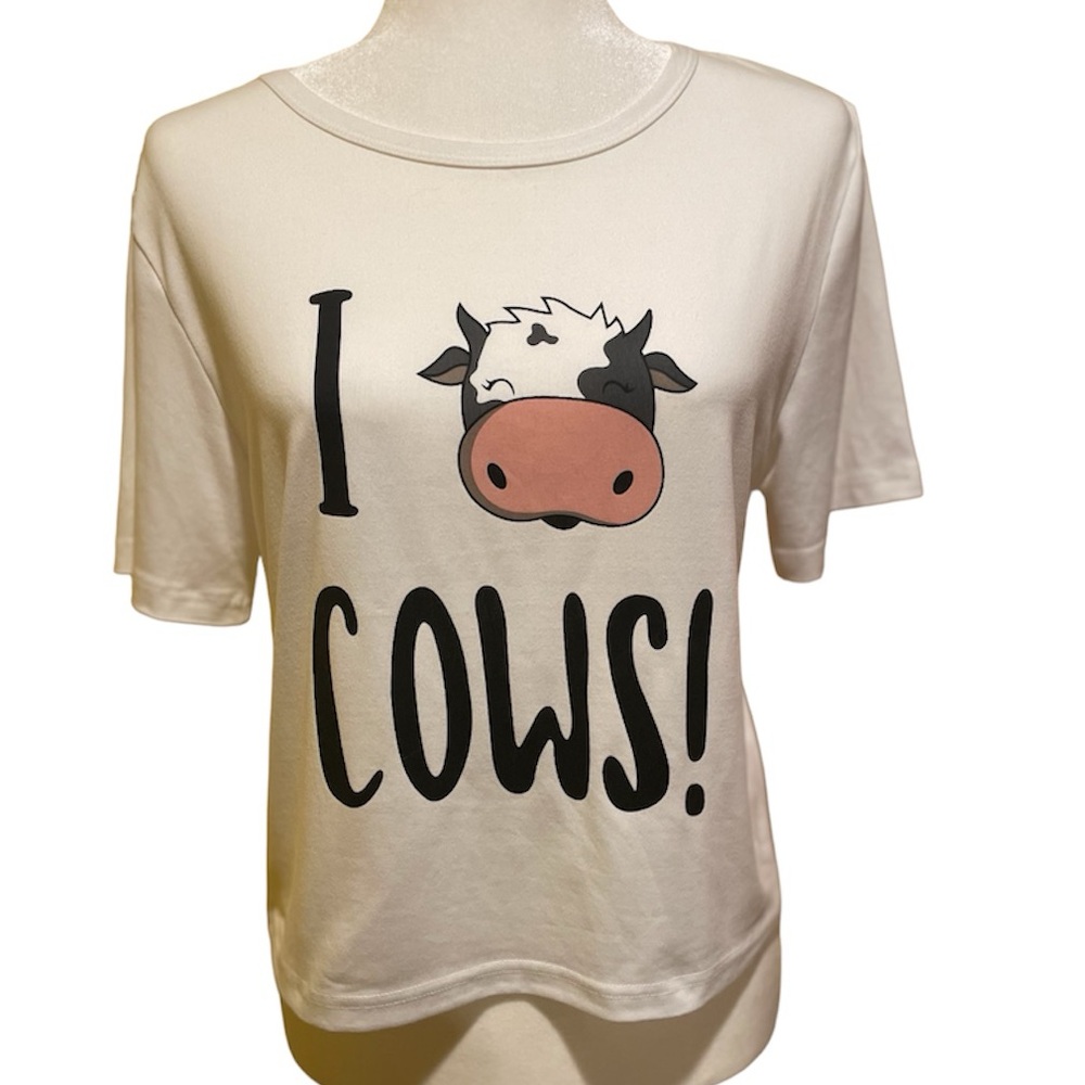 Cows‎ Tee Size Small/Medium
